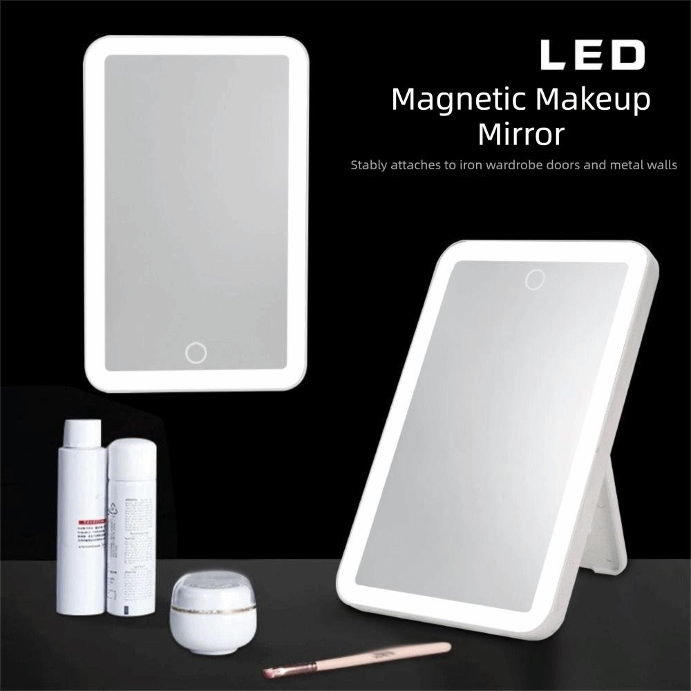 3 Color Lighting Cosmetic Mirror Magnifying Table Makeup Mirror LED Makeup Mirror Beauty Mirror