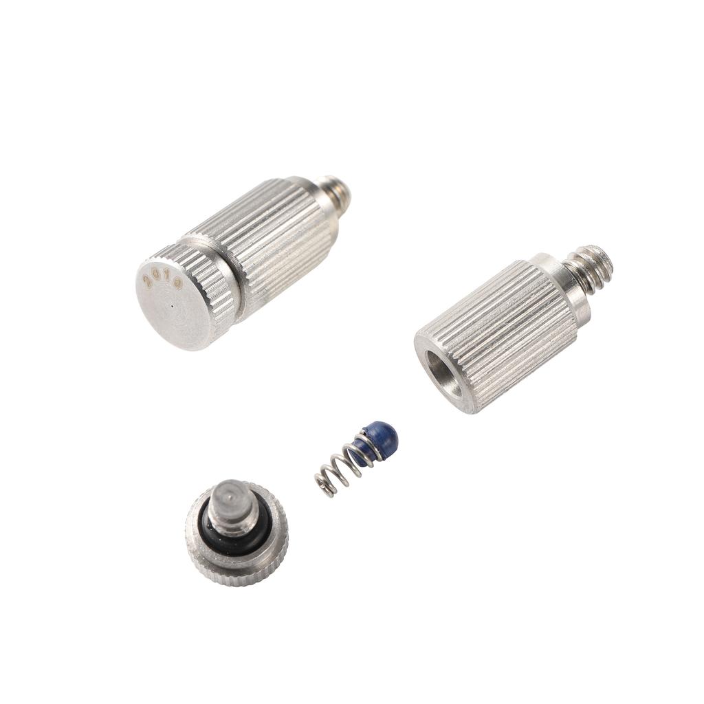 304 Stainless Steel 3/16" Thread High Pressure Atomization Nozzle Garden Landscaping Cooling Humidify Disinfection Sprayer 50Pcs