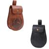Retro Medieval Faux Leather Belt Pouch Purse Middle Ages Portable Coin Purse Belt Pouch LARP Renaissances Costumes