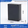 Transparent Waterproof ABS Plastic Junction Box for Indoor/Outdoor Power Supply & Monitor