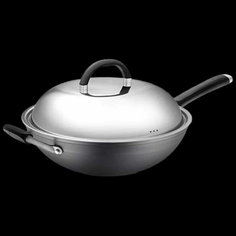 ASD Non-Coating Refined Iron Wok