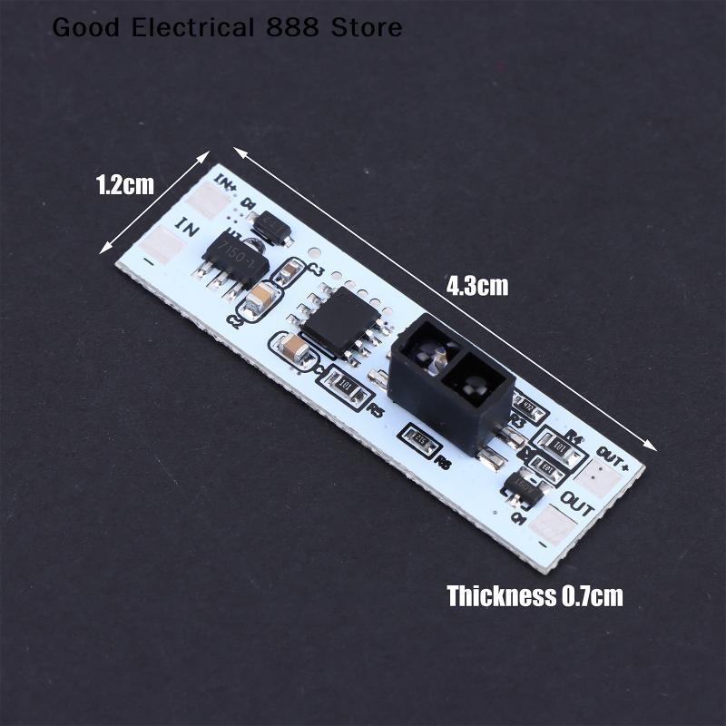 1Pcs DC 5V-24V 3A Hand Sweep Switch Module LED Dimming Control Lamps Active Components Short Distance Scan Sweep Hand Sensor