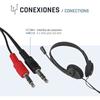Headphones - IGGUAL - In-ear - 90° Rotating Microphone - 2 X 3.5 Mm Connection - Integrated Remote Control