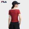 FILA Women's Knit Short Sleeve T-Shirt