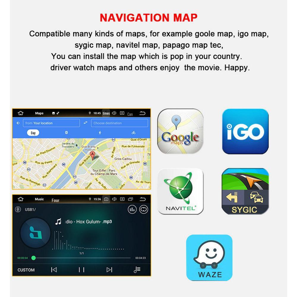 9-inch Android Car Navigator with DSP Sound and Reversing Camera for Mitsubishi PAJERO V9
