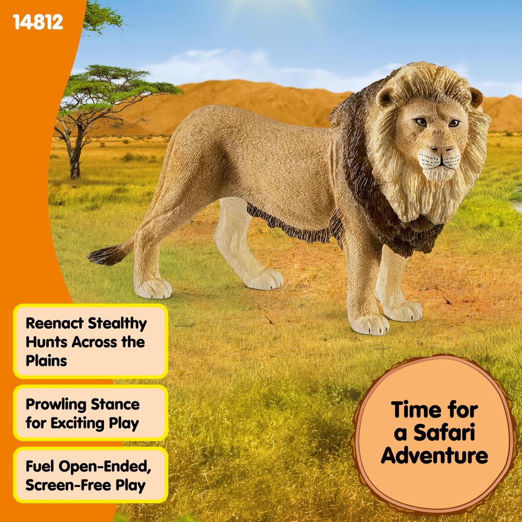 Schleich Wildlife Lion Figure 14812