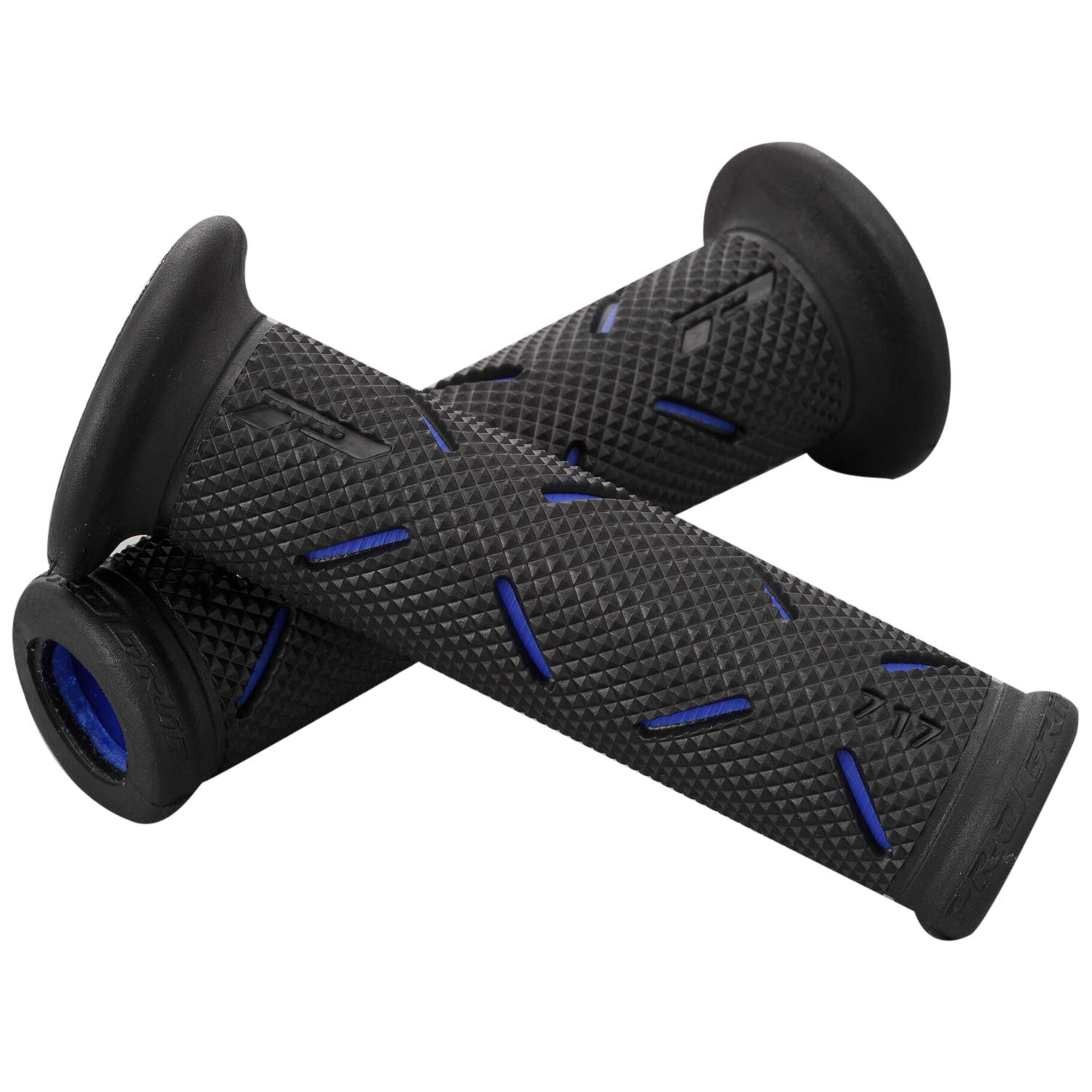 

Daytona PROGRIP Motorcycle for Handlebar 717 98038 Grips, 122mm, 22.2mm Diameter, Anti-Vibration Gel, Type, Blue,