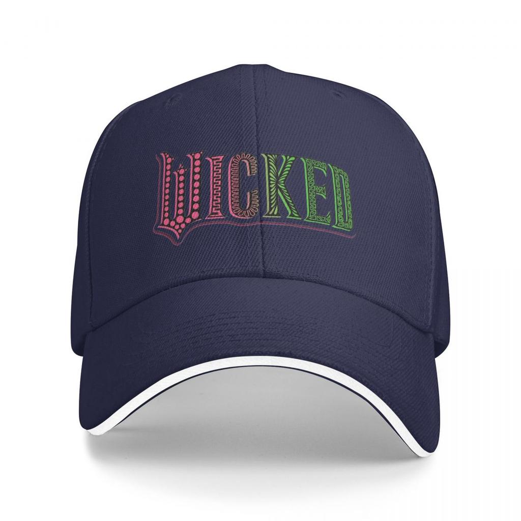 Wicked Glinda And Elphaba Logo Baseball Caps Snapback Baseball Hats Breathable Casual Casquette Outdoor for Men And Women