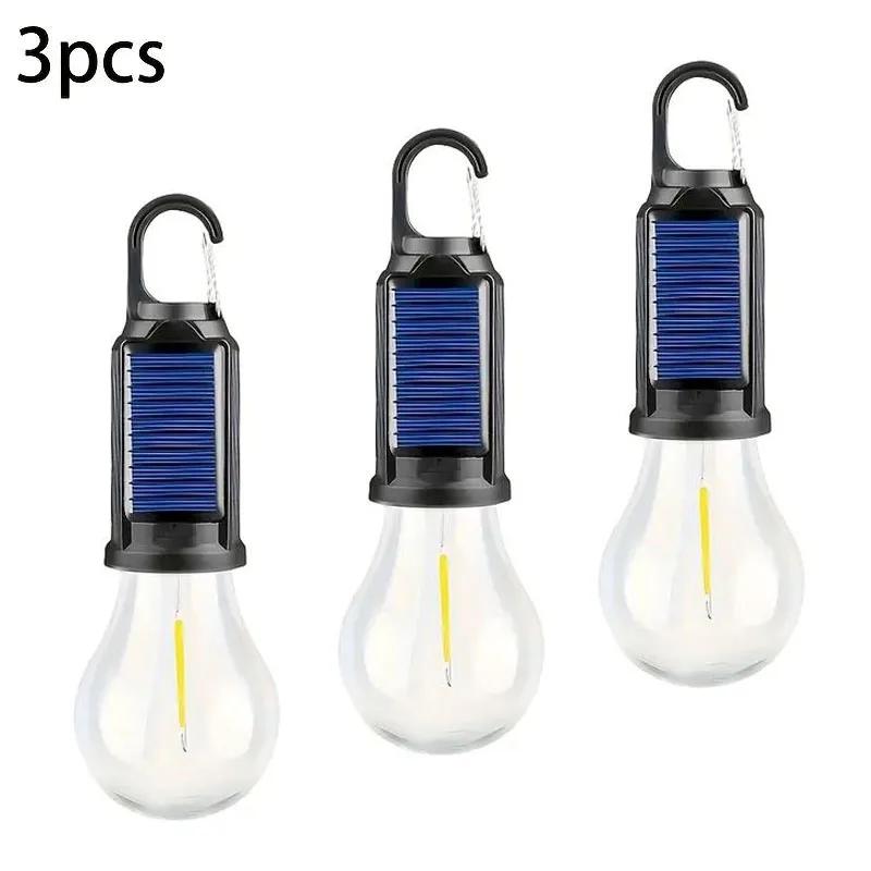 Solar Charging Decorative Light USB Charging Camping Portable Light Home Hanging Hands-free Suitable for Emergency Lighting
