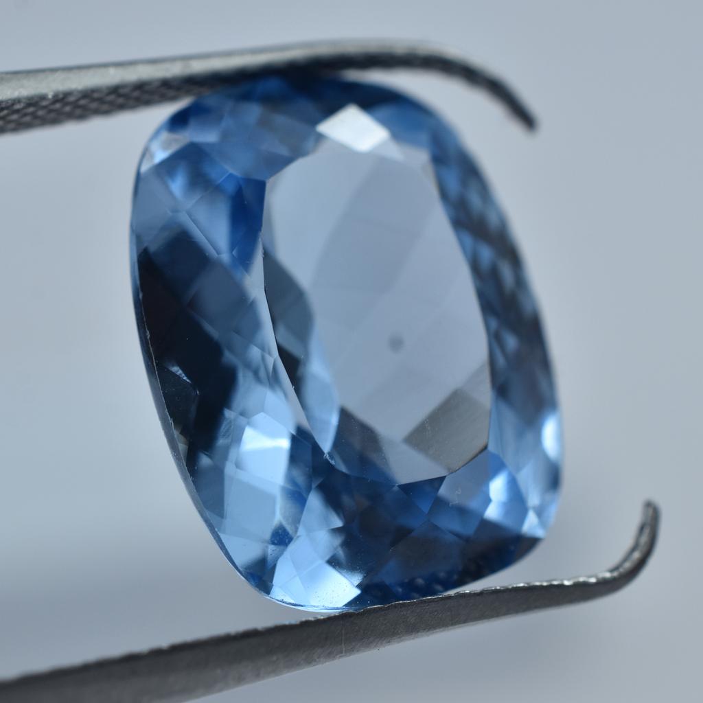 Natural Blue Sapphire Loose Gemstone Cushion Cut 8.40 Ct September Birthstone for Gem Collections