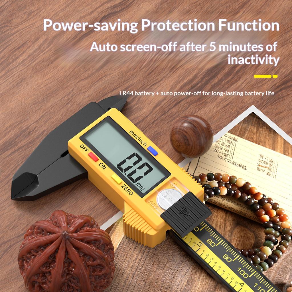 Digital Pachometer Plastic Caliper Professional Vernier Calibers Measuring Tool Depth Electronic Rulers