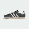 IH8047 Adidas Originals Samba OG Ribbon Laces Black Pink (Women's)