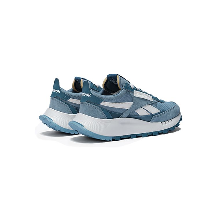 Reebok Cl Legacy W Comfortable Versatile Fabric Synthetic Leather Low-Top Lifestyle Casual Shoes Unisex sneaker Blue 100222158