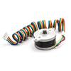 Black 3D Printer Stepper Motor Plastic Small Size Nema14 Motor  Electrician