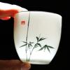 Porcelain Teacup – Hand-Painted Kung Fu Tea Cup for Puer & Green Tea