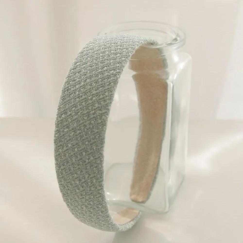 J Lauren Pastel Green Tweed Summer Hairband H0830