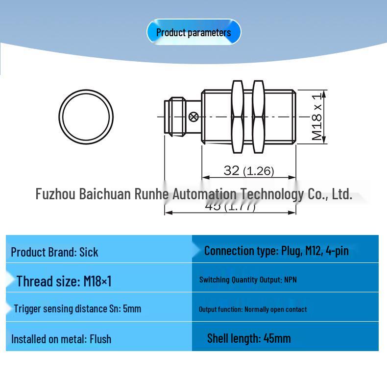 Brand New SICK IM18-05BNS-ZCK Proximity Switch Sensor Now Available