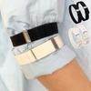 1Pair Elastic Armband Shirt Sleeve Holder Women Men Fashion Adjustable Arm Cuffs Bands for Party Wedding Clothing Accessories