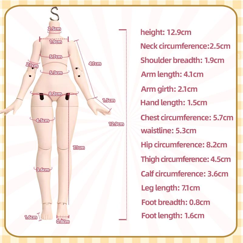 Nou Come4free Miniy Seria Cartea Junglei Ob11 1/12 Bjd 20cm Păpușă cu articulații mobile Figurine Anime Păpuși Cutie Mister Băiat Fete Cadouri