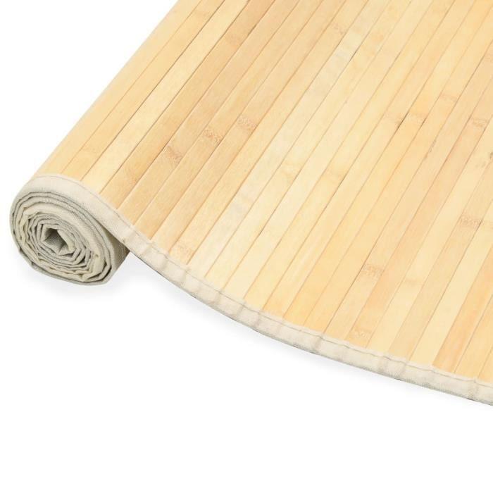 VidaXL Bamboo Rug 80 X 200 Cm Natural