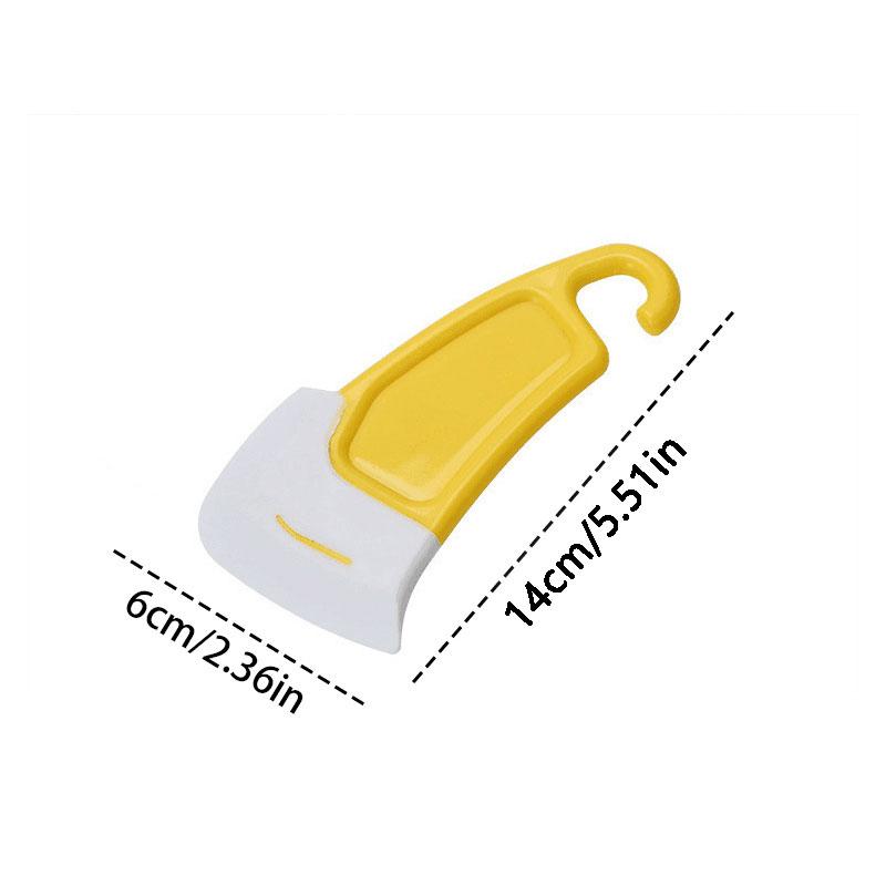 Silicone Spatula-Shaped Kitchen Cleaning Tool for Nonstick Pans