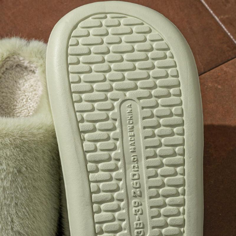Women's Autumn and Winter Home Warm Casual Comfortable Indoor Slippers Couple Slippers