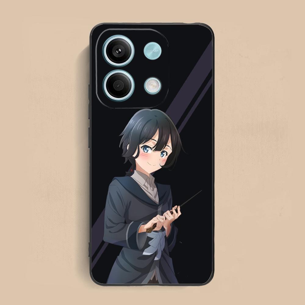 Wandering Witch Saya Phone Case for Xiaomi Redmi 15 14 13 12 A5 3 2 1 C Plus 4G 5G Soft TPU Shockproof Cover