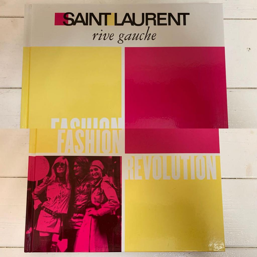 [USED] SAINT LAURENT Rive Gauche FASHION Collection Book