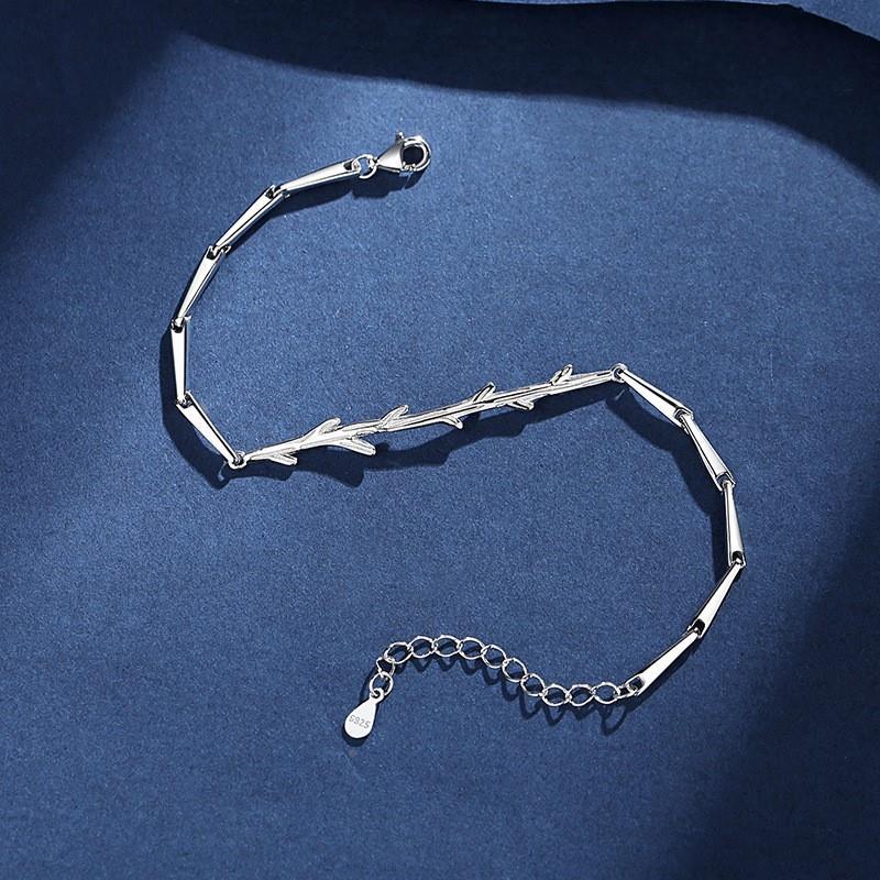 

Парный браслет из горной древесины Юму Си, ветка, корейский нишевый дизайн в стиле инс, изысканный подарок на Цисицзе