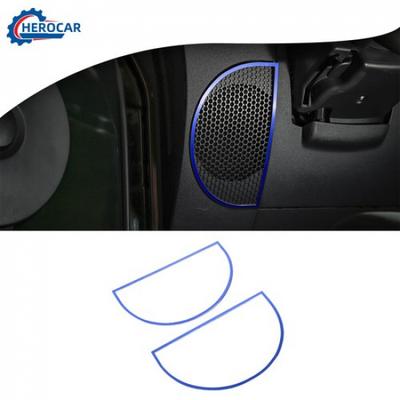 Central Console Dash Lower Speaker Frame Ring Trim for Jeep Wrangler JK  Blue