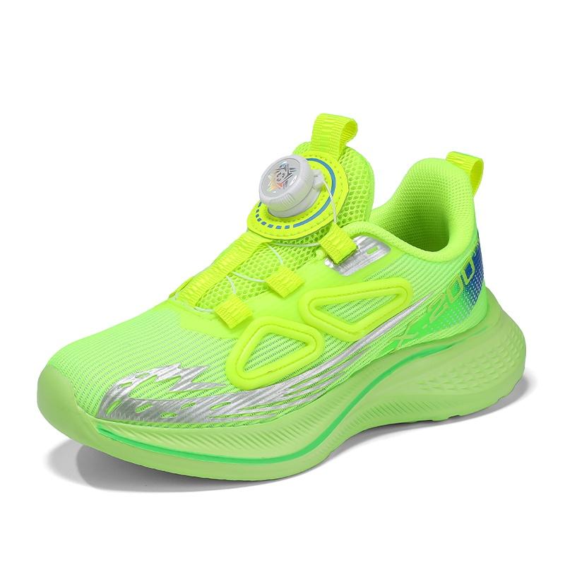 Kids Double Mesh Sport Shoes Sizes 28-40 Breathable Casual Sneakers