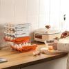 Transparent Egg Storage Container With Food Grade Material And 32 Egg Capacity Perfect For Kitchen Refrigerator Use