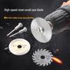 Mini HSS Circular Saw Blades for Woodworking and Metal Cutting, Electric Grinding Slices