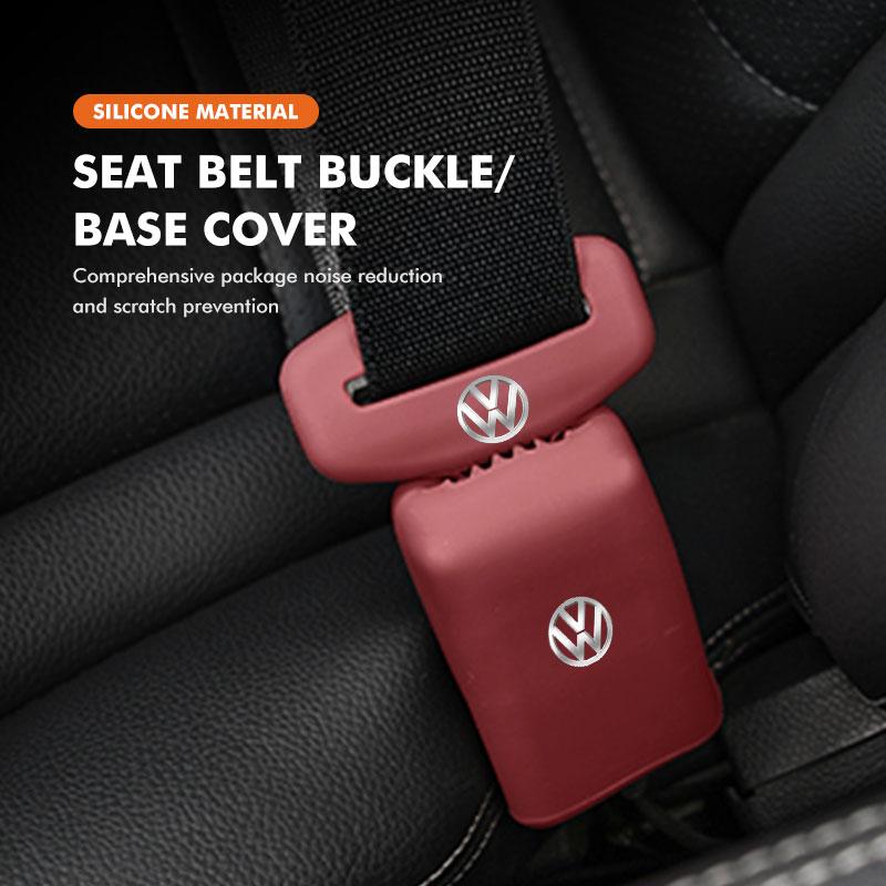 wer5For Volkswagen VW Car Seat Belt Collision Avoidance Sleeve Safety Lock Buckle Cover Scirocco Jetta Beetle Golf 4 5 6 Passat Polo