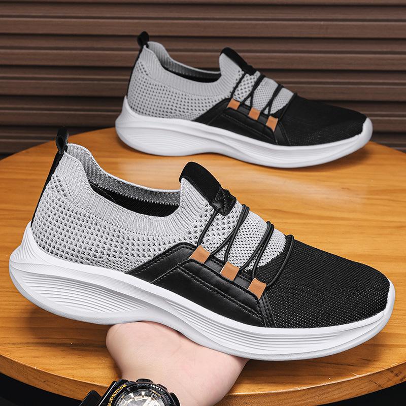 Sneakers men's summer new mesh breathable light and comfortable mesh casual breathable shoes travel shoes men's shoes