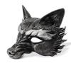 Wolf Masquerade Mask Half Face Cosplay Mask Creative Halloween Mask  Makeup