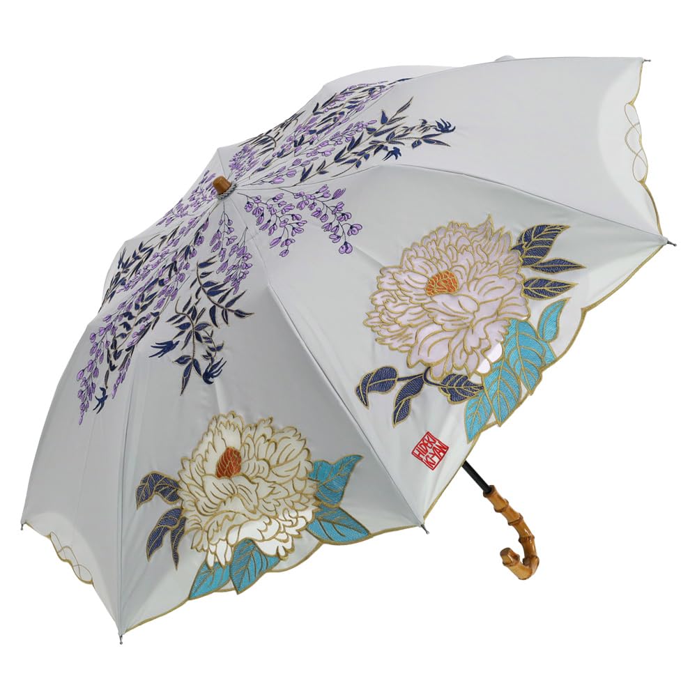 

Зонт от солнца и дождя, складной, для актрисы, короткий, полная защита от УФ-лучей, света и тепла, прохладный, с изображением цветка лотоса и пиона в стиле Кимура Кэян [Шинуазри Модерн]