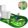 Toilet Play Golf Practice Mini Set for Adult Birthday Present Boyfriend