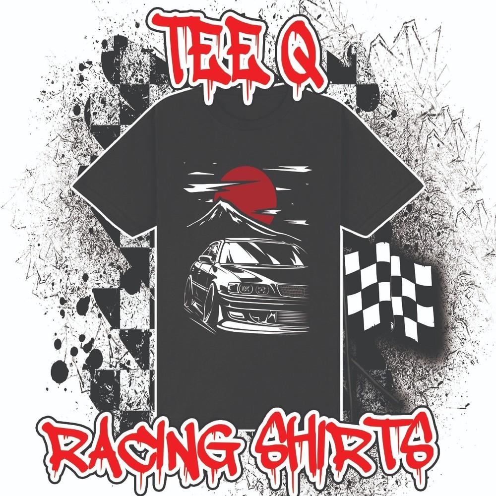 Toyota Chaser JZX100 Japanese Mountings ~ Premium Black Gildan Cotton Tee Unisex T-Shirt S