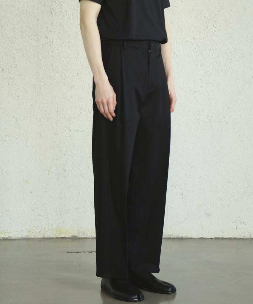 FILLCHIC Side Cut Elastic Chino Pants (Black)