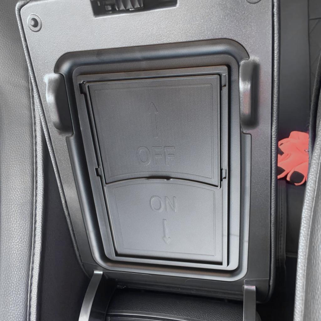 För Honda CRV 2025 2025 2025 2ST Mittkonsol Organizer Armstöd Förvaring Dold Låda Mittkonsolbricka Bil ABS-tillbehör