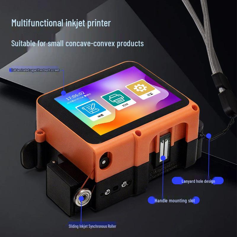 Handheld 12.7mm Inkjet Printer for QR Codes, Dates & Logos