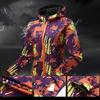 Men Women Outdoor Soft Shell Fleece Jacket Coat Ski Suit Warm Windproof Waterproof Breathable Camouflage