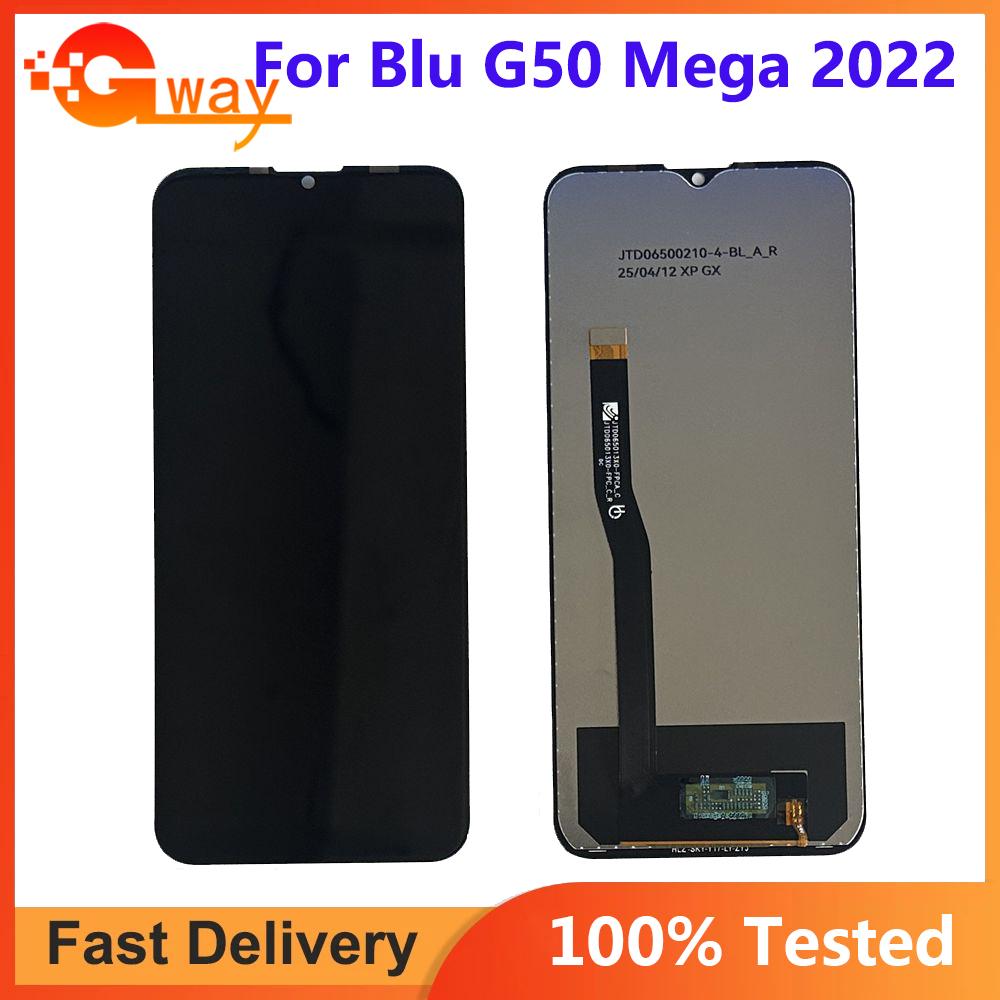 

LCD Screen and Digitizer Full Assembly For Blu G50 Mega 2022