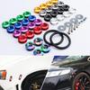 Jdm Car Modified Hex Fasteners Fender Washer Front/Rear Bumper Engine Concave Screws Fender Washer License Plate Bolts Styling