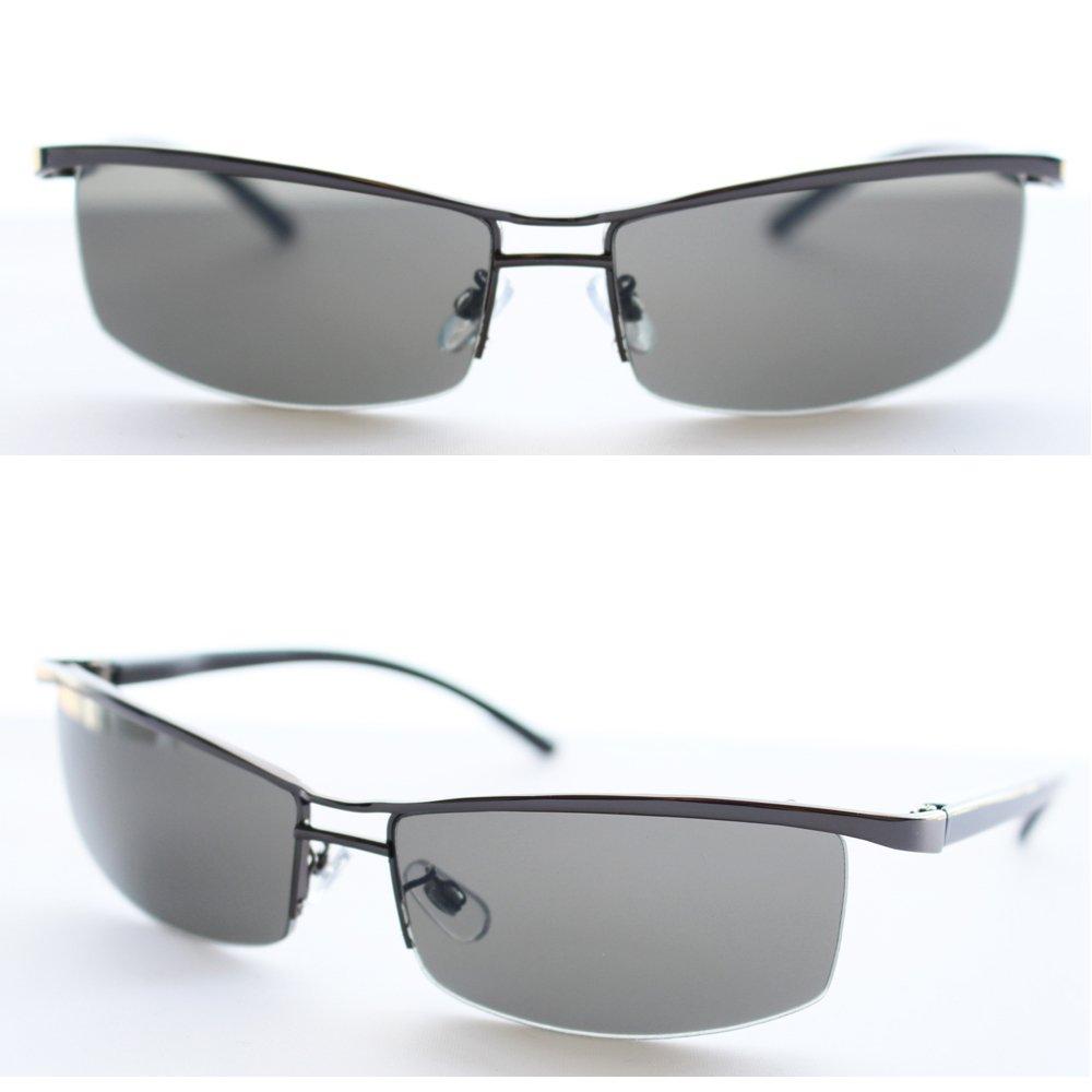 Sharp UV Driving Sunglasses Manufacturer [Eight Tokyo] Men's Sunglasses, Protection, [Sabae Planning] Gun/Smoke 342-1