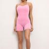 Womens Seamless Yoga Bodysuit Ballet Dance Fitness Gym Workout Tight Stretchy Athletic Leotard Fall Winter