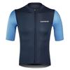Darevie Cycling Jersey, Short Sleeve, Summer, Unisex, Cycling Wear, Road Bike, Bicycle, Sweat-Wicking, Quick-Drying, Breathable, Casual, Navy, DVJ249