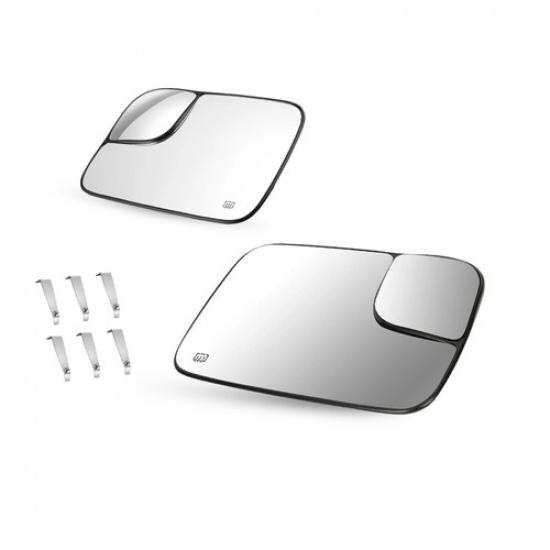 LH RH Heated Towing Mirror Glass For Dodge RAM 1500 2500 3500 Pickup 2005-2009