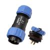 SP21 12-Pin Waterproof IP67 Aviation Plug Rear Nut Solder Connector